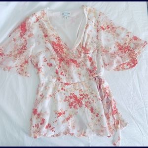 Beautiful faux wrap top from Francesca’s